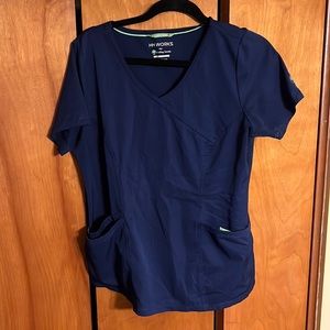 Healing hand scrub top